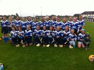 Picture taken after the girls qualified to represent Kilkenny in Feile 2014 in Derry, a wonderful achievement