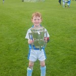 Keelan Lynch with the Liam McCarthy Cup